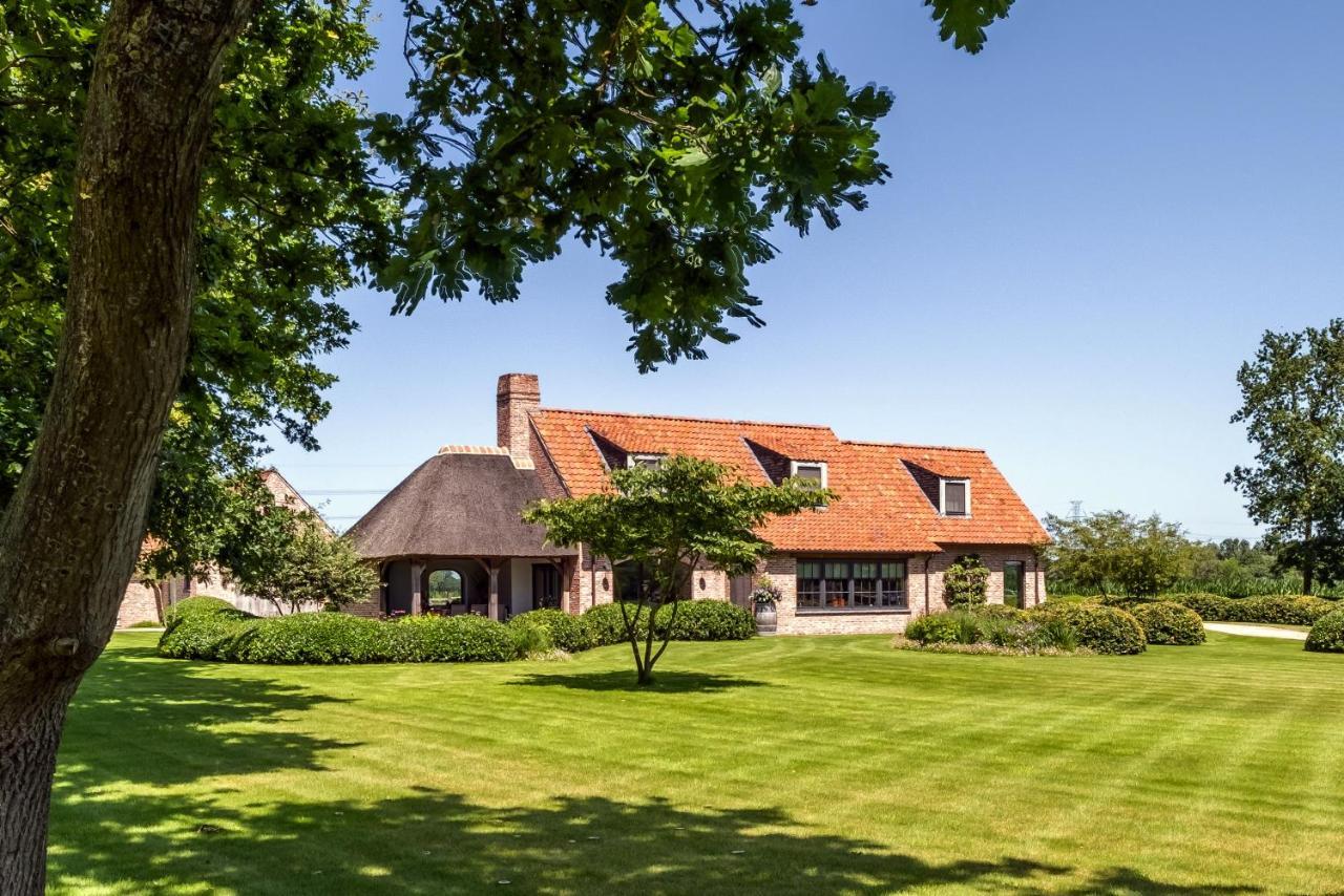 Hoeve Den Akker - Luxueuze Vakantiewoningen Met Privetuinen En Alpaca'S Nabij Brugge, Damme, Knokke, Sluis En Cadzand מראה חיצוני תמונה