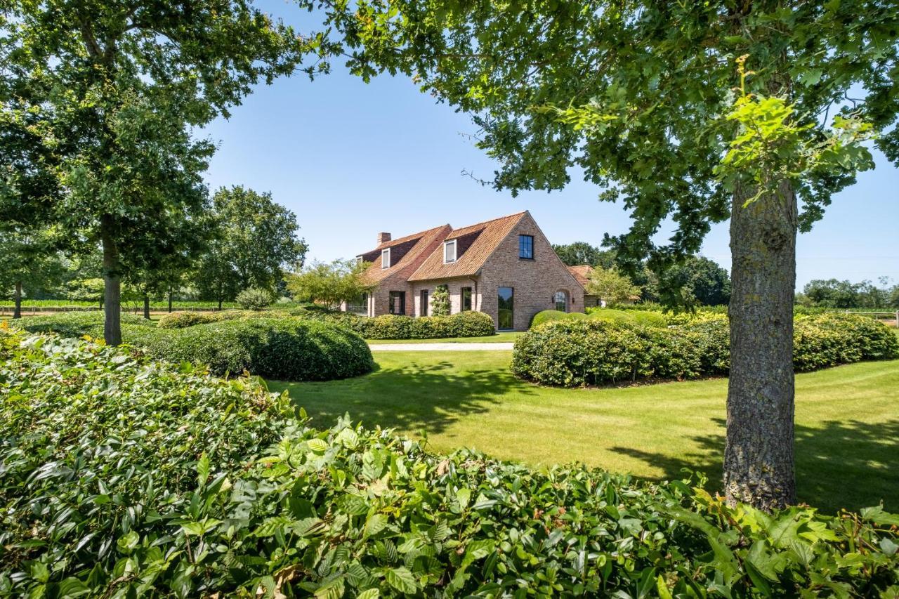 Hoeve Den Akker - Luxueuze Vakantiewoningen Met Privetuinen En Alpaca'S Nabij Brugge, Damme, Knokke, Sluis En Cadzand מראה חיצוני תמונה