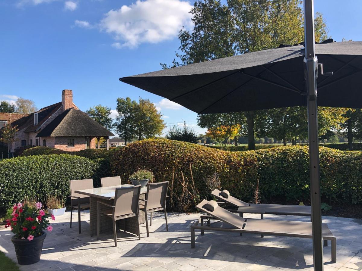 Hoeve Den Akker - Luxueuze Vakantiewoningen Met Privetuinen En Alpaca'S Nabij Brugge, Damme, Knokke, Sluis En Cadzand מראה חיצוני תמונה