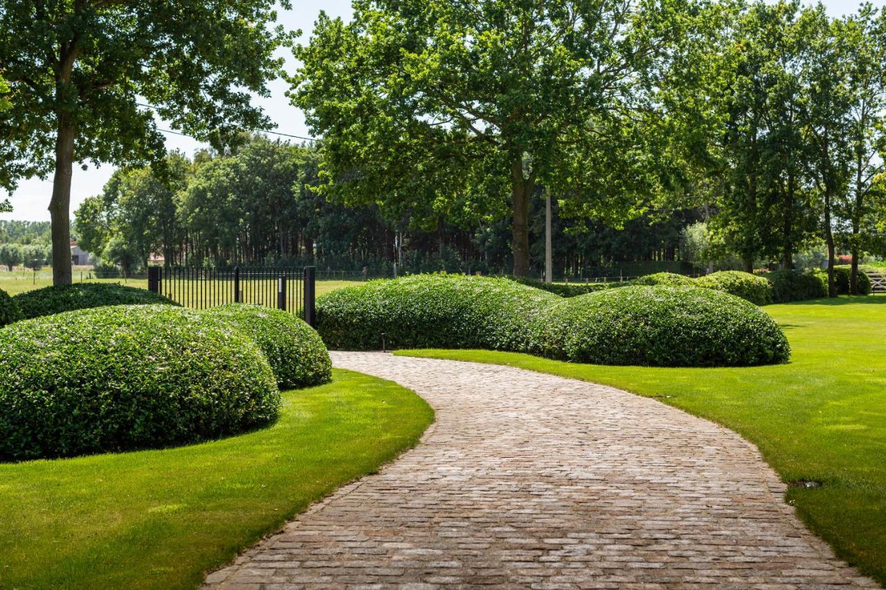 Hoeve Den Akker - Luxueuze Vakantiewoningen Met Privetuinen En Alpaca'S Nabij Brugge, Damme, Knokke, Sluis En Cadzand מראה חיצוני תמונה