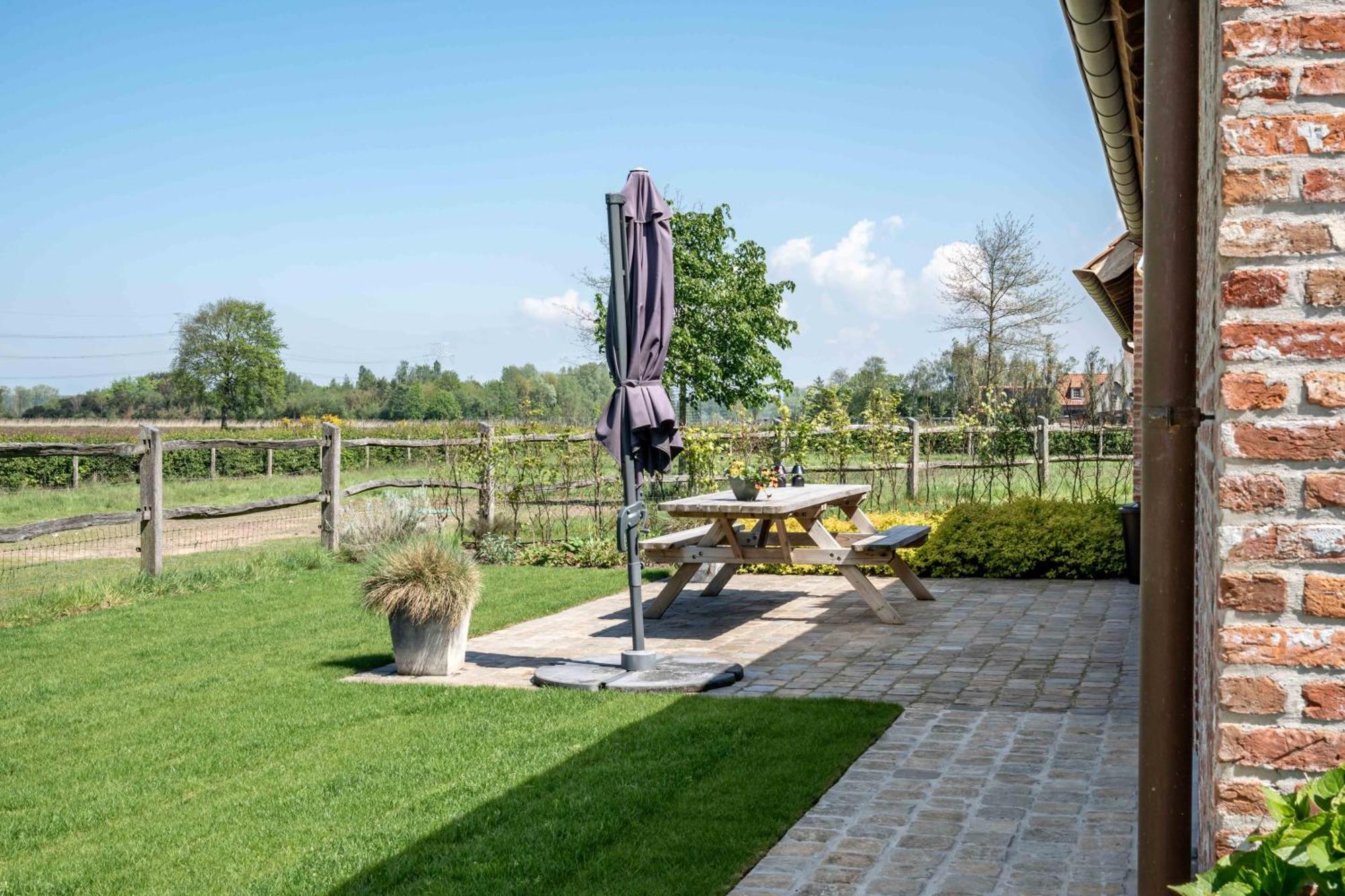 Hoeve Den Akker - Luxueuze Vakantiewoningen Met Privetuinen En Alpaca'S Nabij Brugge, Damme, Knokke, Sluis En Cadzand מראה חיצוני תמונה
